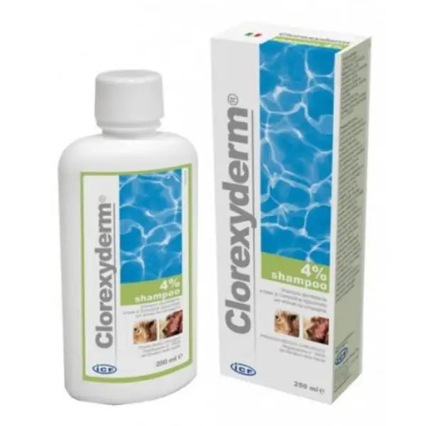 Clorexyderm Shampoo disinfettante 4% ICF   bauzaarit.myshopify.com