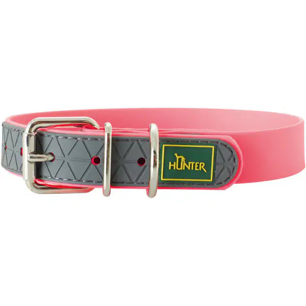 Collare Convenience Hunter  Rosa Fluo Tg 40 (25 - 35 cm) bauzaarit.myshopify.com