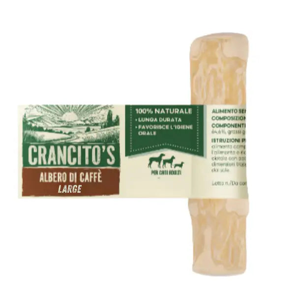 Crancito’s Snack naturale in Legno di Albero del Caffè per cani adulti  91 gr bauzaarit.myshopify.com