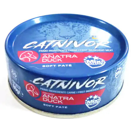 DRN Catnivor Adult Soft Patè 80 gr  Anatra bauzaarit.myshopify.com