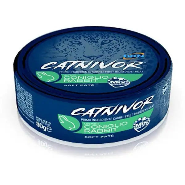 DRN Catnivor Adult Soft Patè 80 gr  Coniglio bauzaarit.myshopify.com