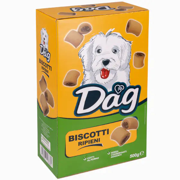 Dag Dog Adult All Breeds biscotti ripieni per cani   bauzaarit.myshopify.com