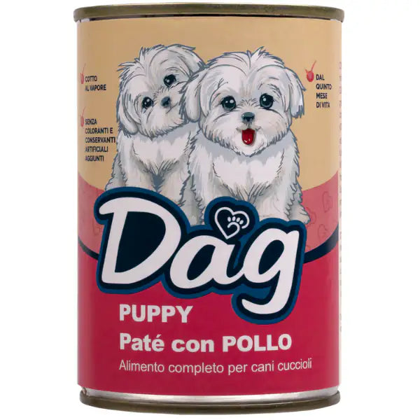 Dag Dog Puppy All Breeds Patè 400 gr   bauzaarit.myshopify.com