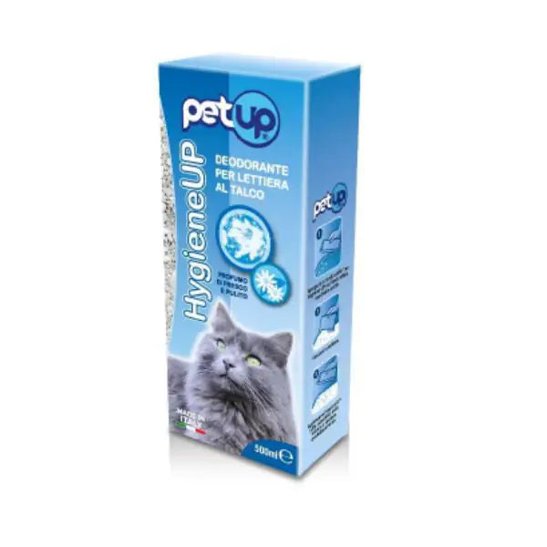 Deodorante per lettiera HygieneUP PetUp  Talco bauzaarit.myshopify.com