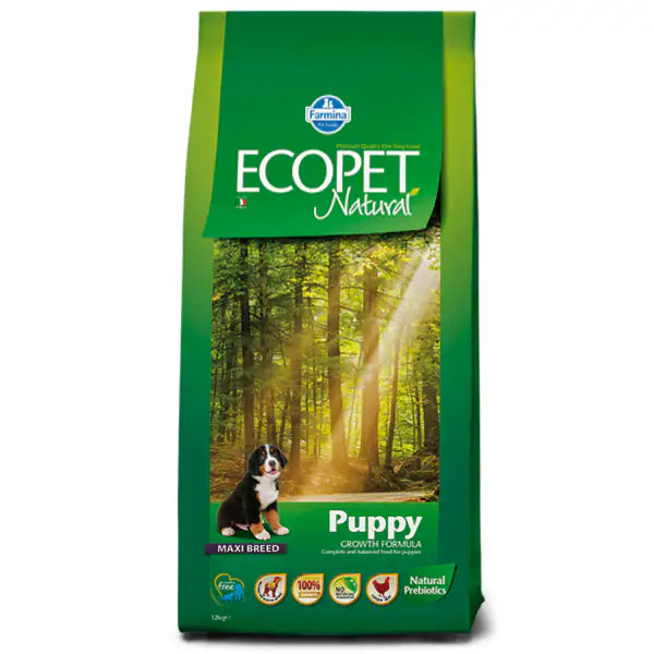 Ecopet Natural Puppy Maxi Dog Pollo   bauzaarit.myshopify.com