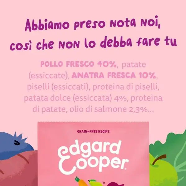 Edgard & Cooper Puppy Small Grain Free Anatra e Pollo   bauzaarit.myshopify.com