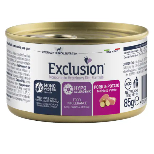 Exclusion Diet Cat Hypoallergenic 85 gr   bauzaarit.myshopify.com
