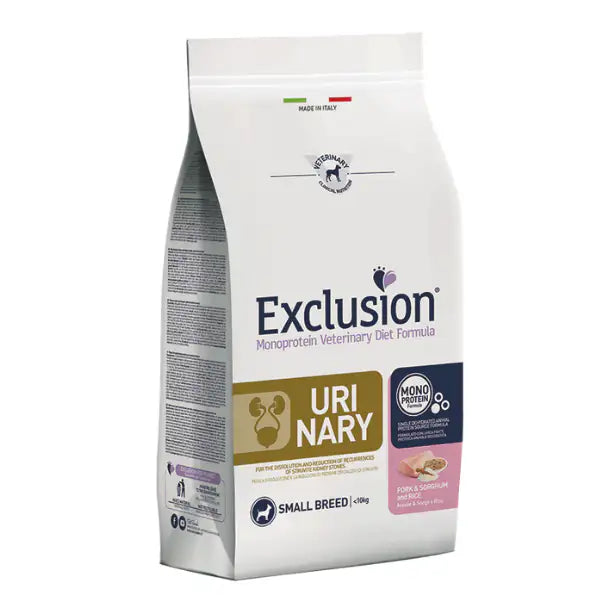 Exclusion Diet Urinary Small Maiale Sorgo e Riso   bauzaarit.myshopify.com