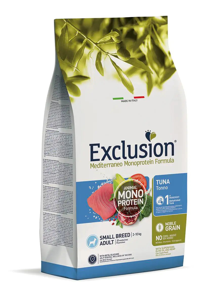 Exclusion Mediterraneo Adult Large Breed Tonno   bauzaarit.myshopify.com