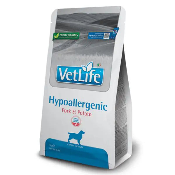 Farmina Vet Life Canine Hypoallergenic Maiale & Patate  2 kg bauzaarit.myshopify.com