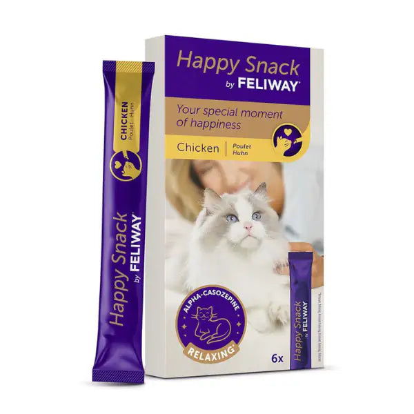 Feliway Happy Snack per gatti in crema 90 gr  Pollo bauzaarit.myshopify.com