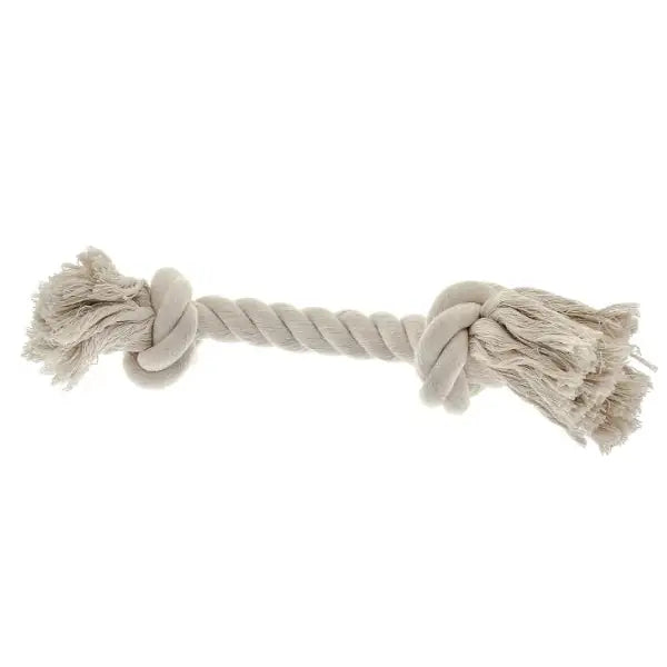 Ferribiella Cotone Dentale a due nodi gioco per cani  38 cm bauzaarit.myshopify.com