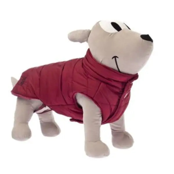 Ferribiella Levante piumino per cani  Rosso - 65 cm bauzaarit.myshopify.com