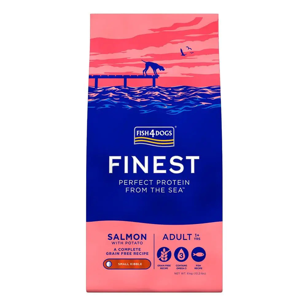 Fish4Dogs Finest Salmone Adult Large   bauzaarit.myshopify.com