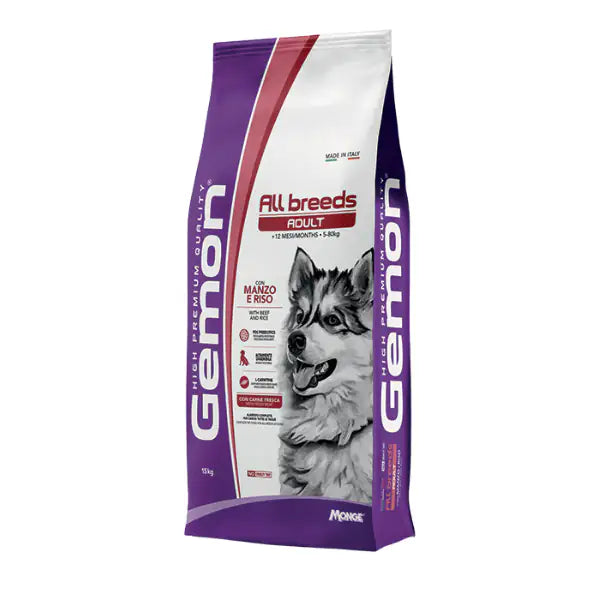 Gemon All Breeds Adult con Manzo e Riso   bauzaarit.myshopify.com
