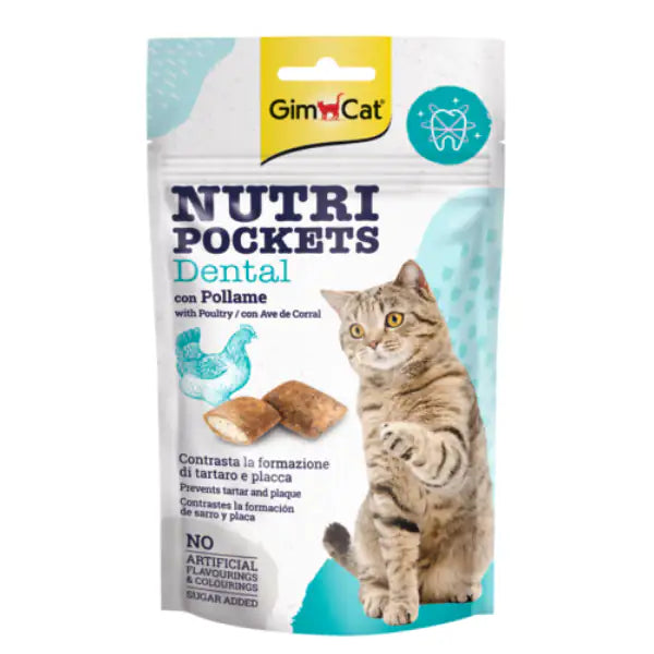 Gimcat Nutripockets Dental 60 gr   bauzaarit.myshopify.com
