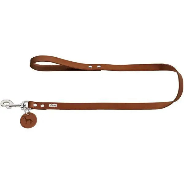 Guinzaglio Leash Aalborg in cuoio di bovino Hunter  Cognac - 20/100 bauzaarit.myshopify.com