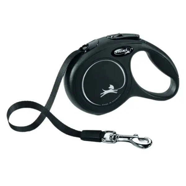 Guinzaglio New Classic Tape Flexi  Nero - L - 5 mt bauzaarit.myshopify.com