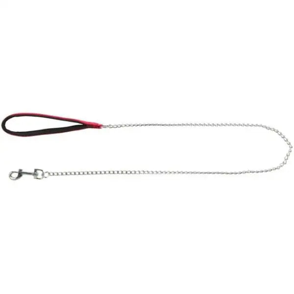 Guinzaglio per cani in catena con maniglia in neoprene Trixie  Rosso Taglia L-XL bauzaarit.myshopify.com