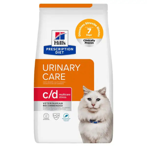 Hill's Prescription Diet c/d Multicare Stress Feline con Pesce Oceanico  1,5 kg bauzaarit.myshopify.com