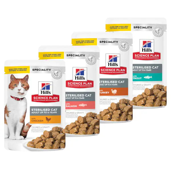 Hill's Science Plan Adult up to 6 years Sterilised Cat 85 gr