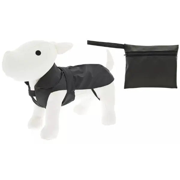Impermeabile per cani con pochette Pocket Ferribiella  Nero - 36 cm bauzaarit.myshopify.com