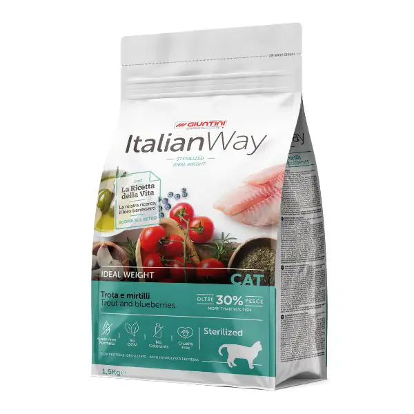 ItalianWay Cat Sterilized Trota e Mirtilli   bauzaarit.myshopify.com
