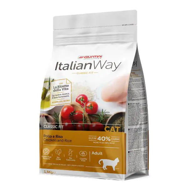 ItalianWay Classic Fit Adult Pollo e Riso  1,5 kg bauzaarit.myshopify.com