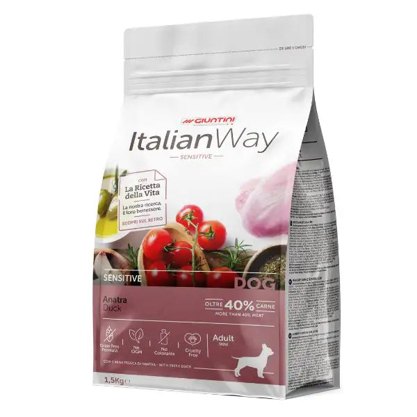 ItalianWay Sensitive Mini Adult Anatra   bauzaarit.myshopify.com