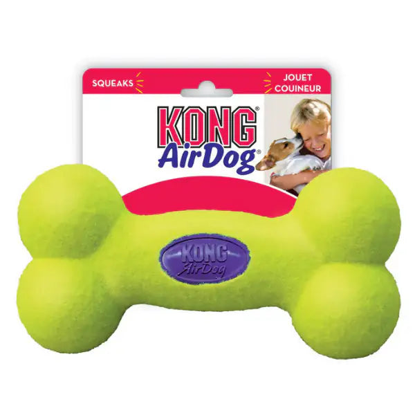 Kong Airdog Squeaker Bone  Medium bauzaarit.myshopify.com