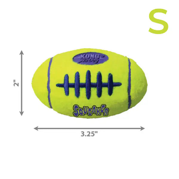 Kong Airdog Squeaker Football   bauzaarit.myshopify.com