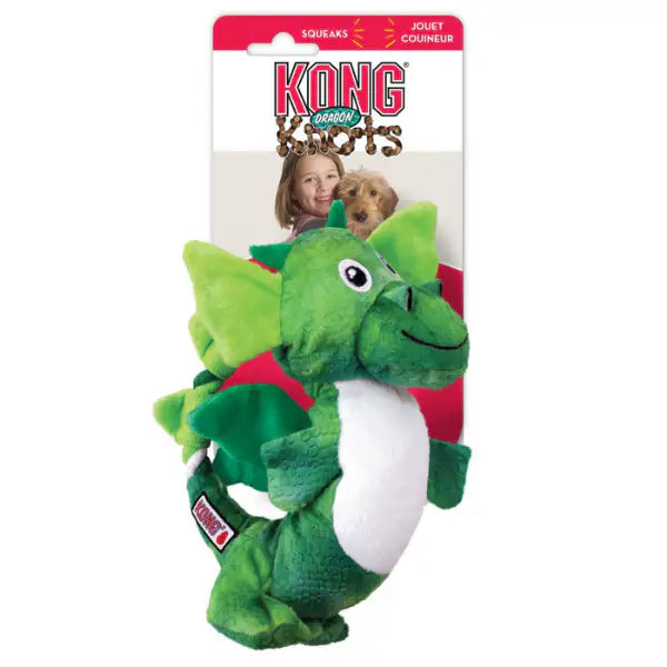 Kong Dragon Knots  Colori assortiti - Medium/Large bauzaarit.myshopify.com