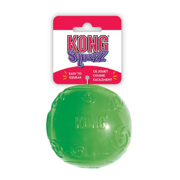 Kong Squeezz Ball Gioco Sonoro  Colori assortiti - Medium bauzaarit.myshopify.com