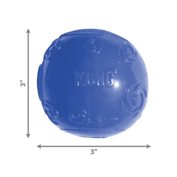 Kong Squeezz Ball Gioco Sonoro   bauzaarit.myshopify.com