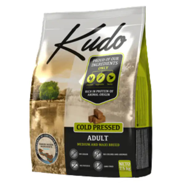 Kudo Grain Free Adult Medium/Maxi Pollo  7,5 kg bauzaarit.myshopify.com
