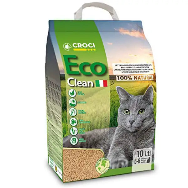 Lettiera Eco Clean Croci  10 litri bauzaarit.myshopify.com