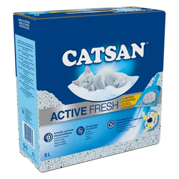Lettiera agglomerante con carbone attivo Catsan Active Fresh  8 litri (7,7 kg) bauzaarit.myshopify.com