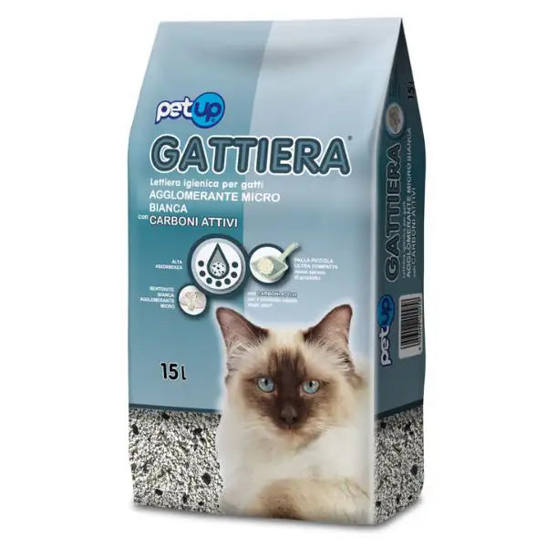 Lettiera igienica agglomerante con carboni attivi Gattiera PetUp   bauzaarit.myshopify.com
