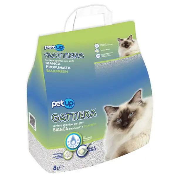 Lettiera igienica agglomerante profumata Bluefresh PetUp  8 litri bauzaarit.myshopify.com