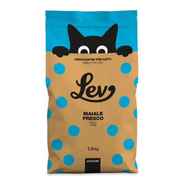 Lev Cat Adult Maiale Fresco   bauzaarit.myshopify.com