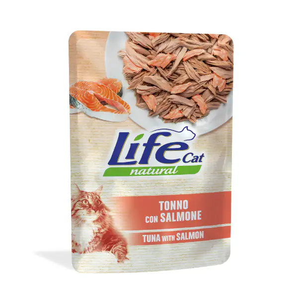 Life Cat Natural Bustine 70 gr  Tonno con salmone bauzaarit.myshopify.com