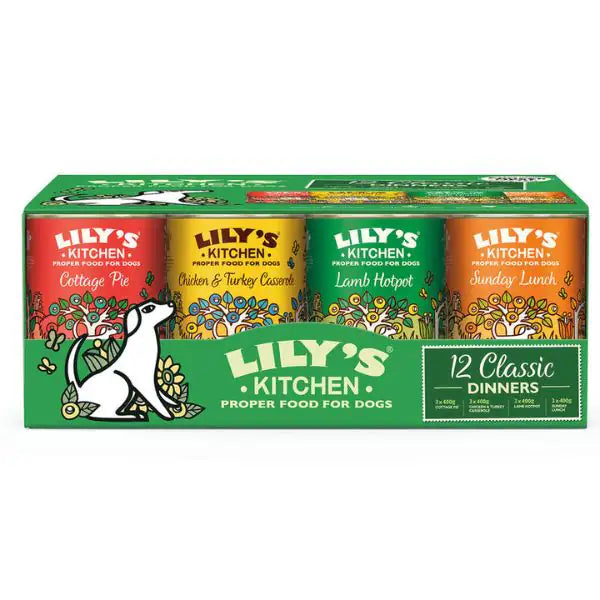 Lily's Kitchen Dog multipack 12x400 g Classic Dinners   bauzaarit.myshopify.com