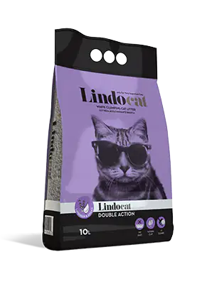 Lindocat Double Action lettiera agglomerante in bentonite bianca profumata  10 L bauzaarit.myshopify.com