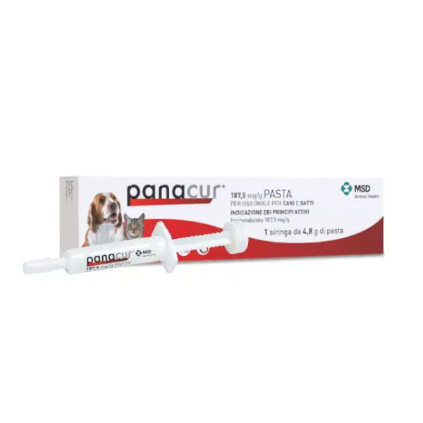 MSD Panacur Pasta orale cane e gatto  1 siringa da 4,8 gr bauzaarit.myshopify.com