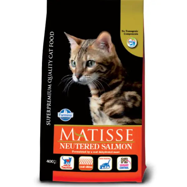 Matisse Superpremium Cat Neutered Salmone   bauzaarit.myshopify.com