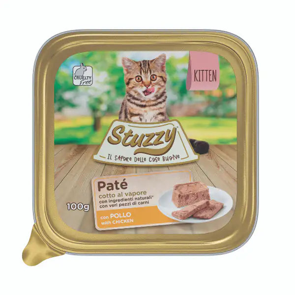Mister Stuzzy Cat Kitten con Pollo  100 gr bauzaarit.myshopify.com