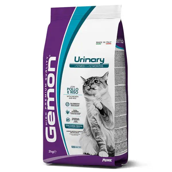 Monge Gemon Cat Urinary con Pollo e Riso   bauzaarit.myshopify.com