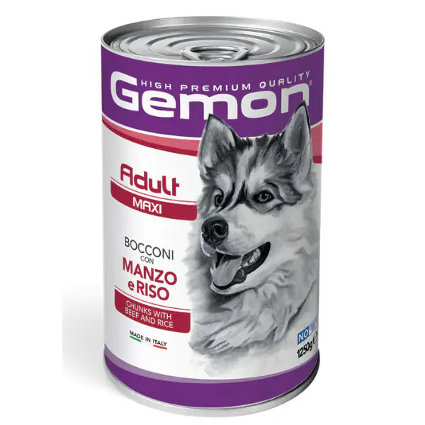 Monge Gemon Dog Bocconi Adult Maxi 1,25 kg   bauzaarit.myshopify.com