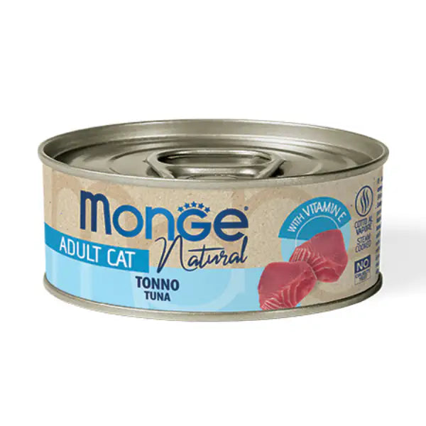 Monge Natural Adult cottura al vapore 80 gr  Tonno bauzaarit.myshopify.com