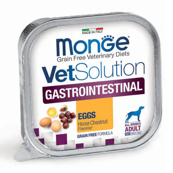 Monge VetSolution Canine Gastrointestinal Grain Free 150 gr  Maiale e uova bauzaarit.myshopify.com